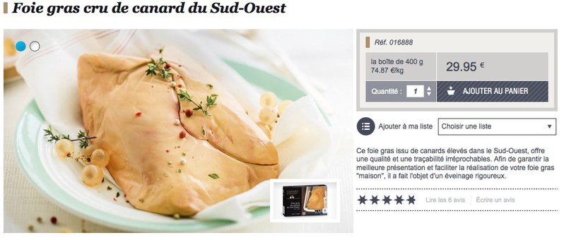 Recette Terrine de foie gras Picard