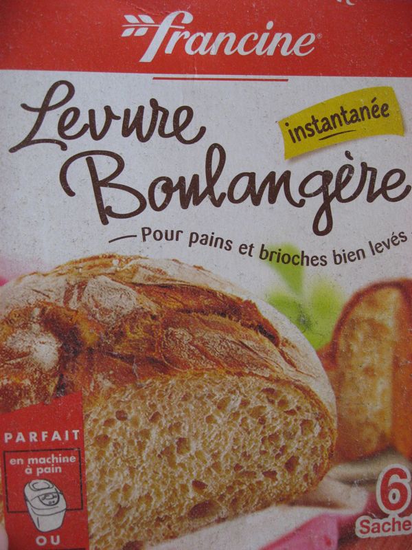 Francine Ma levure boulangère instantanée, pour pains et brioches